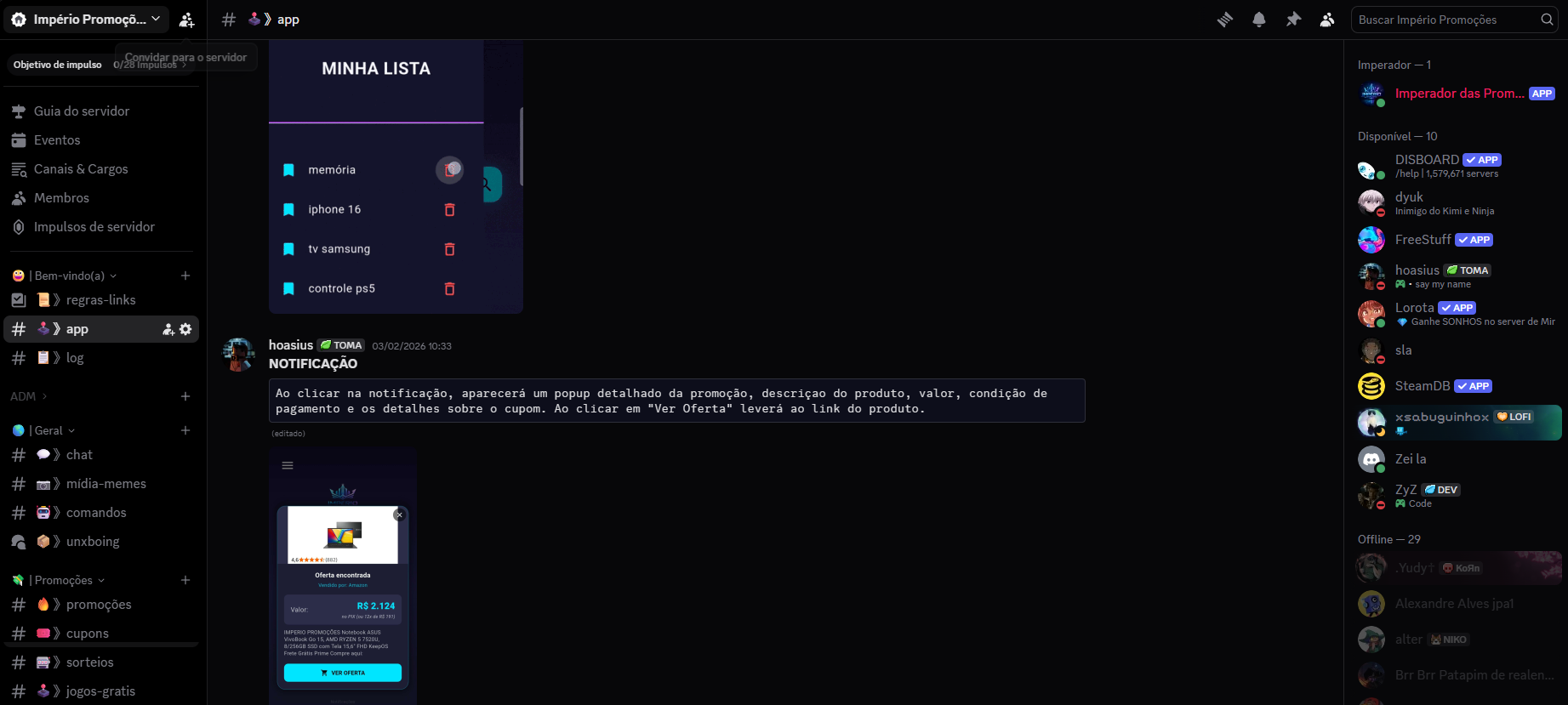 Império Suporte Header